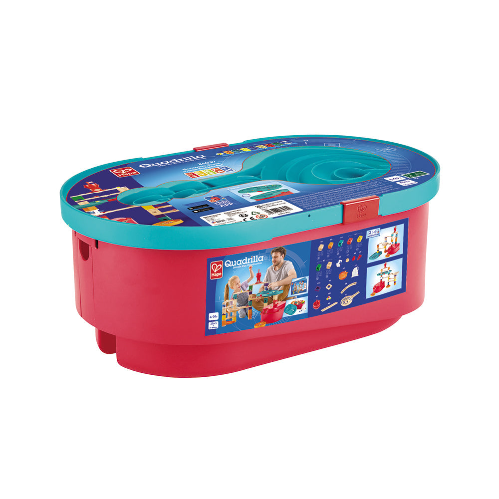 Hape Quadrilla Stack Track Bucket Set-Toys & Learning-Hape-030820-babyandme.ca