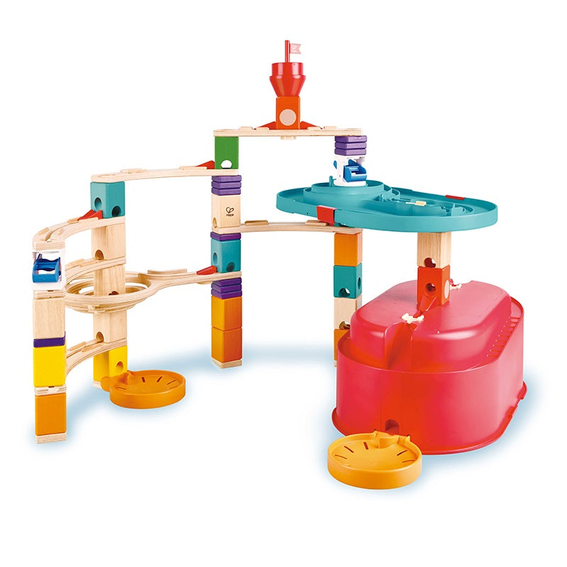 Hape Quadrilla Stack Track Bucket Set-Toys & Learning-Hape-030820-babyandme.ca