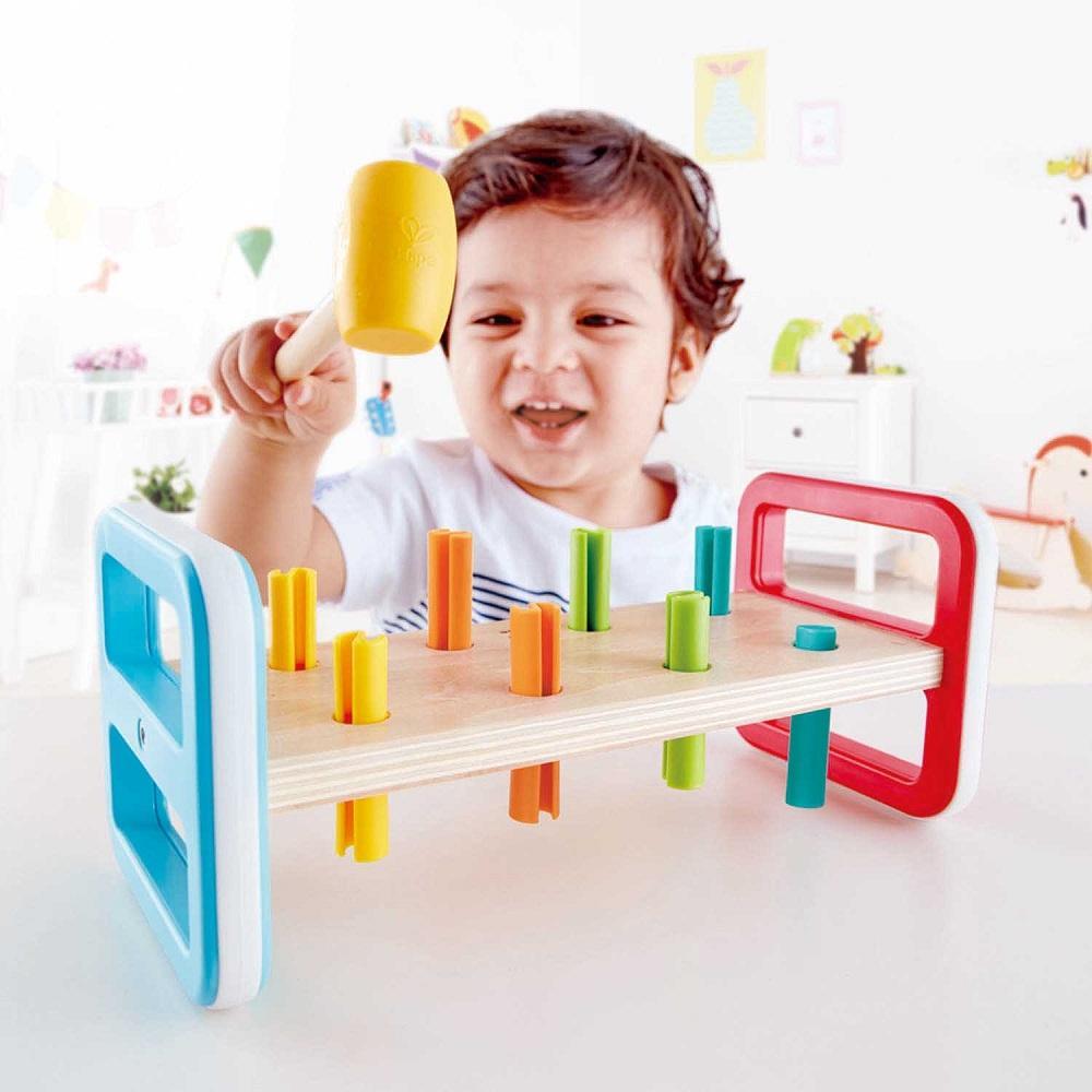 Hape Rainbow Pounder-Toys & Learning-Hape-027002-babyandme.ca