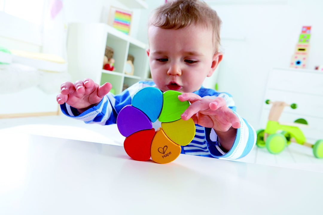 Hape Rainbow Rattle-Toys & Learning-Hape-021108-babyandme.ca