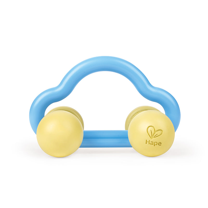 Hape Rattle & Roll Toy Car-Toys & Learning-Hape-031881-babyandme.ca