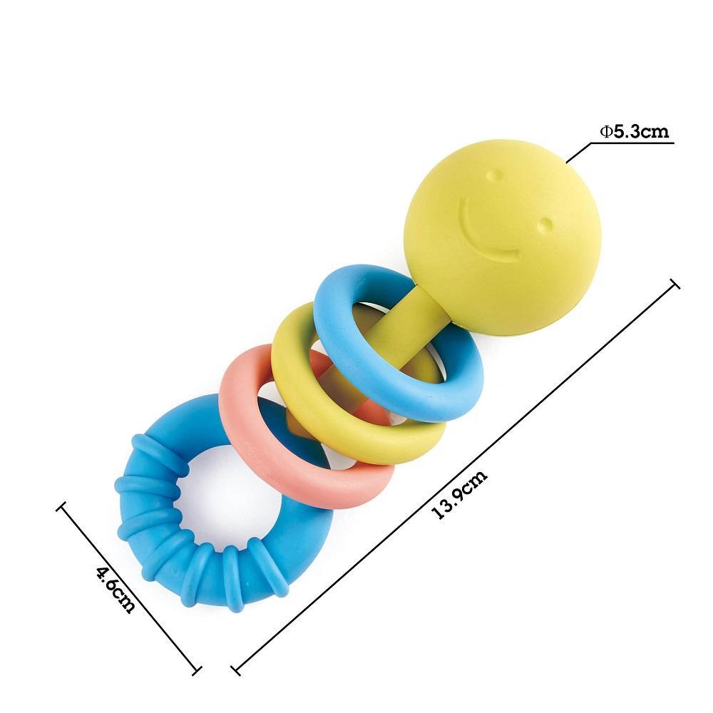 Hape Rattling Rings Teether-Toys & Learning-Hape-027981-babyandme.ca