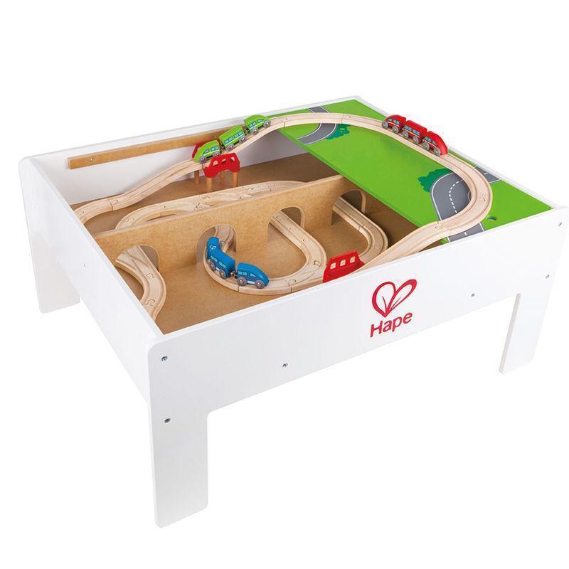 Hape Reversible Train Storage Table - IN STORE PICK-UP ONLY-Toys & Learning-Hape-022082-babyandme.ca