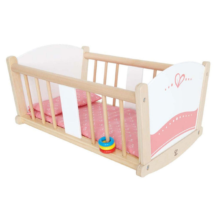 Hape Rock-a-Bye Baby Cradle-Toys & Learning-Hape-007381-babyandme.ca