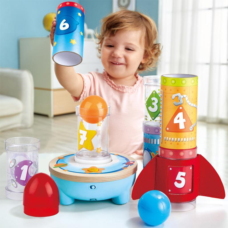 Hape Rocket Ball Air Stacker-Toys & Learning-Hape-030029-babyandme.ca
