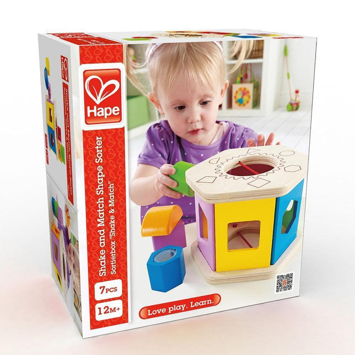 Hape Shake N Match Shape Sorter-Toys & Learning-Hape-003127-babyandme.ca