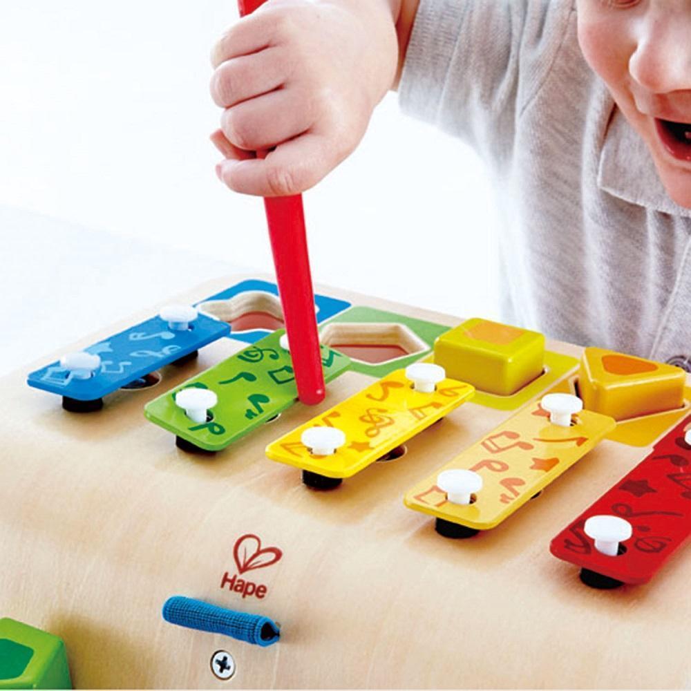 Hape Shape Sorter Xylophone-Toys & Learning-Hape-024480-babyandme.ca