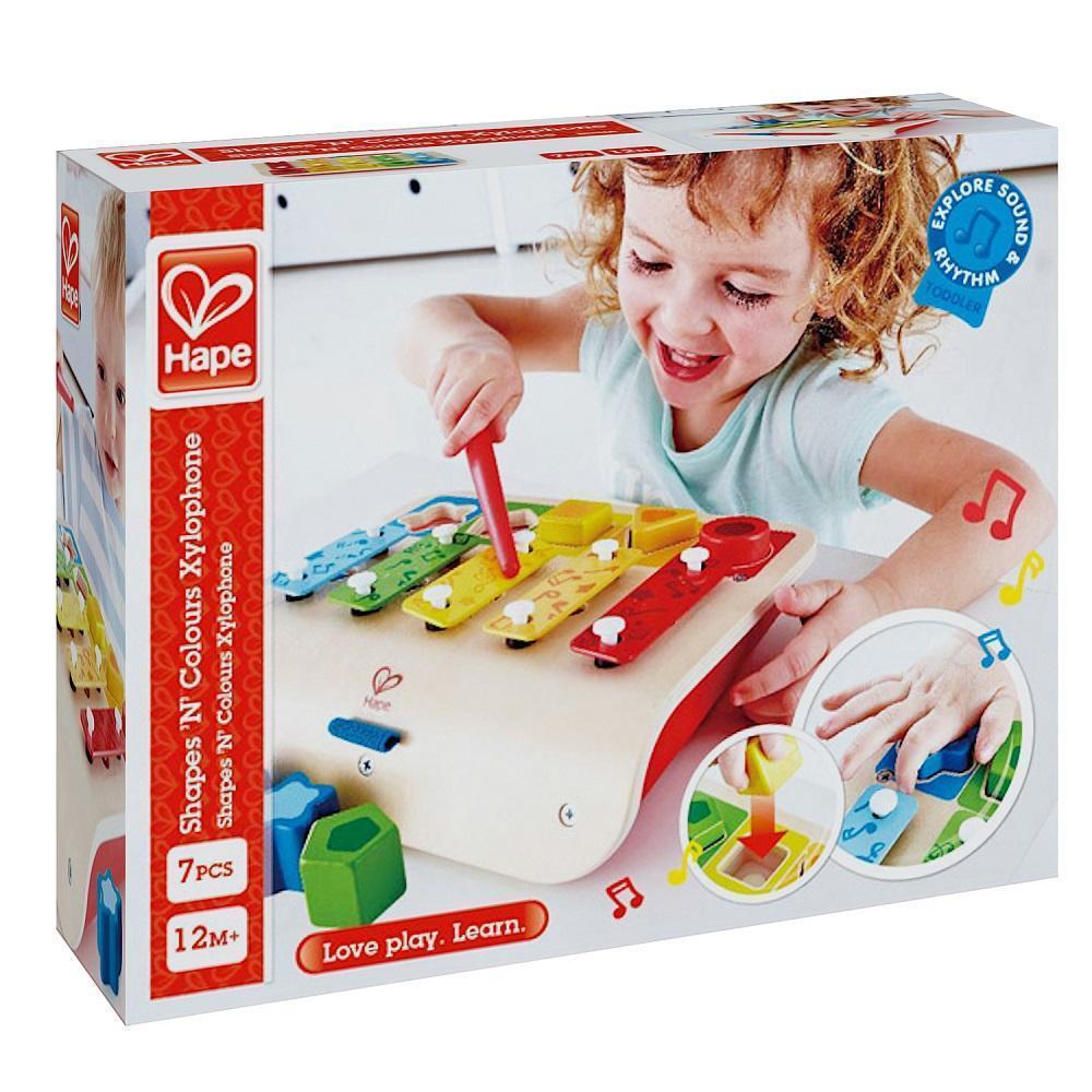 Hape Shape Sorter Xylophone-Toys & Learning-Hape-024480-babyandme.ca
