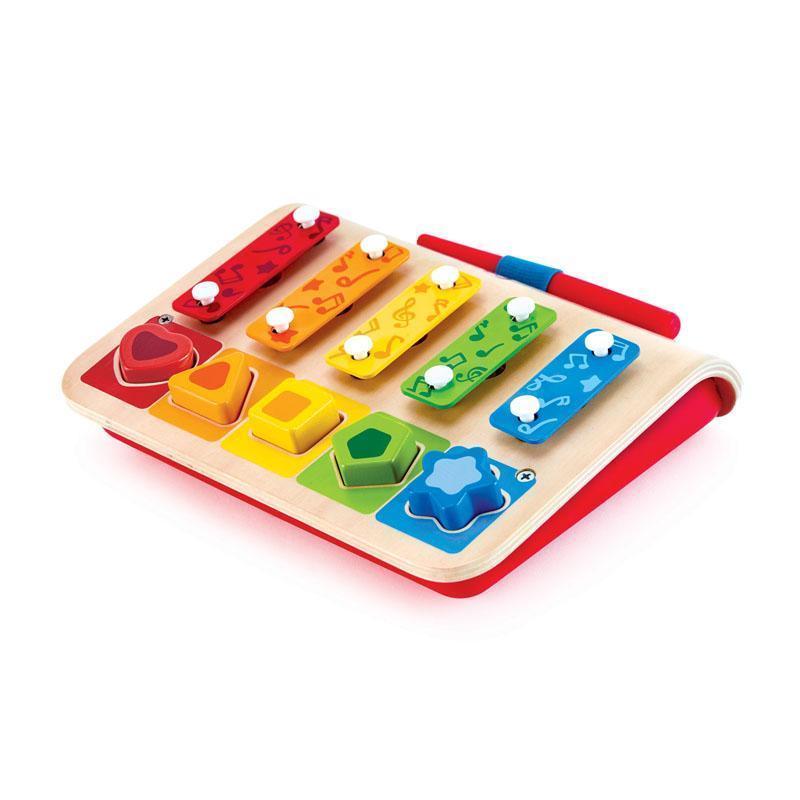 Hape Shape Sorter Xylophone-Toys & Learning-Hape-024480-babyandme.ca
