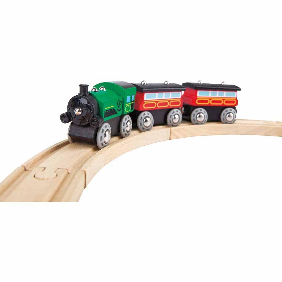 Hape Steam-Era Passenger Train-Toys & Learning-Hape-023664-babyandme.ca