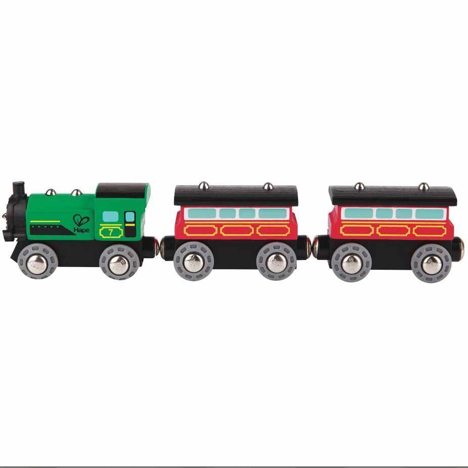 Hape Steam-Era Passenger Train-Toys & Learning-Hape-023664-babyandme.ca