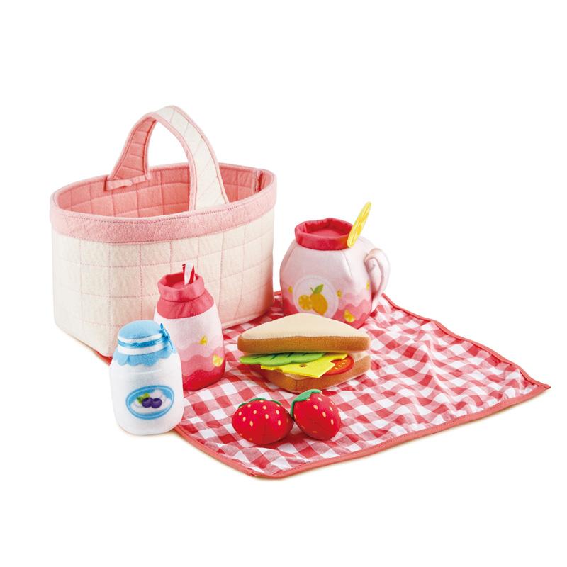 Hape Toddler Picnic Basket-Toys & Learning-Hape-030030-babyandme.ca