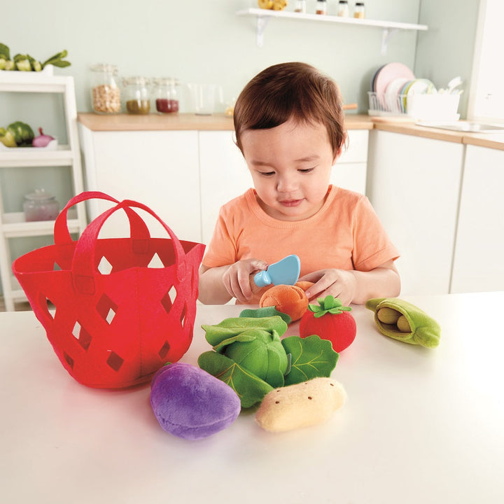 Hape Toddler Vegetable Basket-Toys & Learning-Hape-030822-babyandme.ca