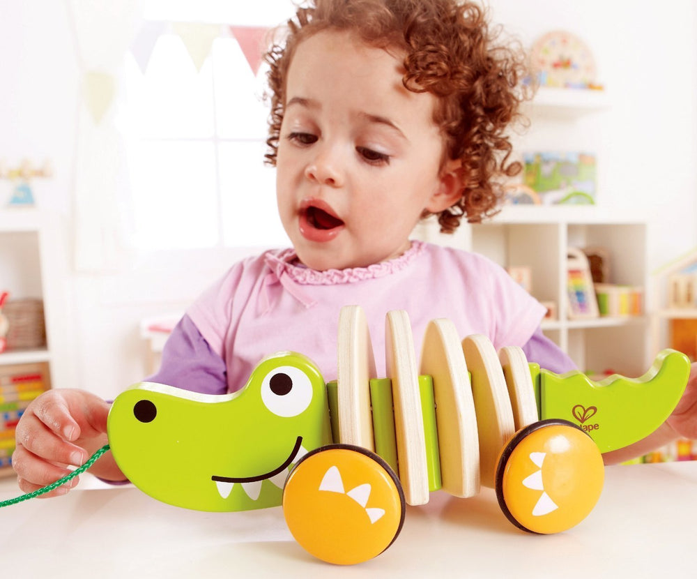 Hape Walk-A-Long Croc-Toys & Learning-Hape-009057 Cr-babyandme.ca