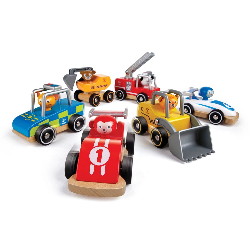 Hape Wild Rider Vehicle (Excavator)-Toys & Learning-Hape-030900 EX-babyandme.ca