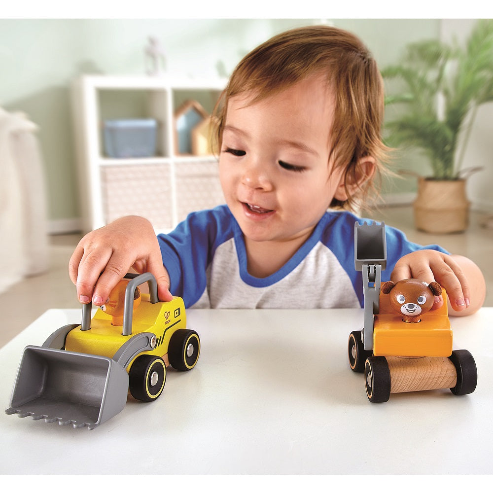 Hape Wild Rider Vehicle (Excavator)-Toys & Learning-Hape-030900 EX-babyandme.ca