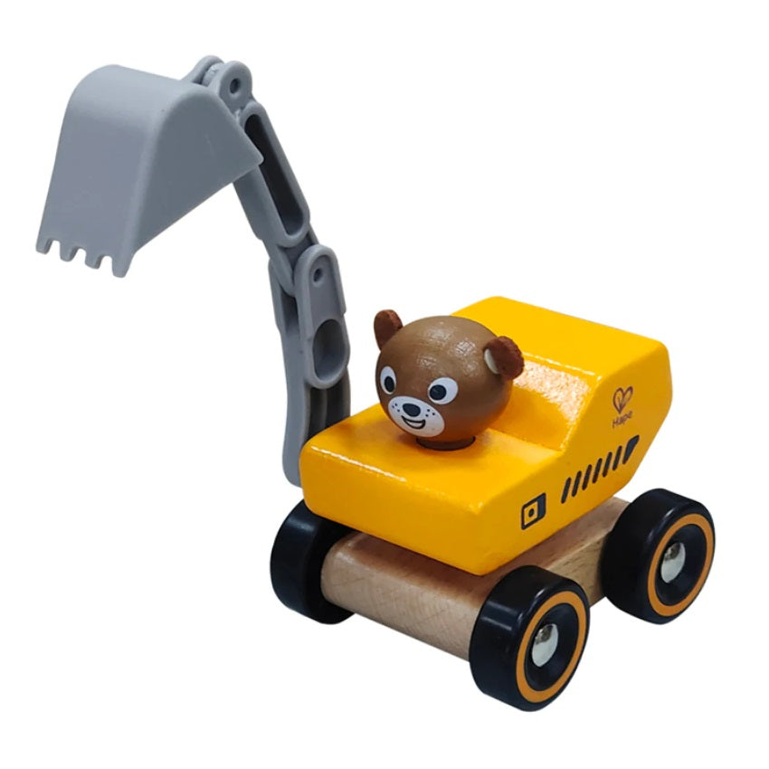 Hape Wild Rider Vehicle (Excavator)-Toys & Learning-Hape-030900 EX-babyandme.ca