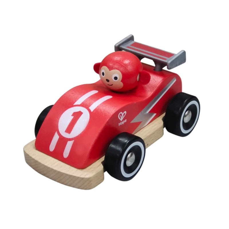 Hape Wild Rider Vehicle (Red Racer)-Toys & Learning-Hape-030900 RR-babyandme.ca