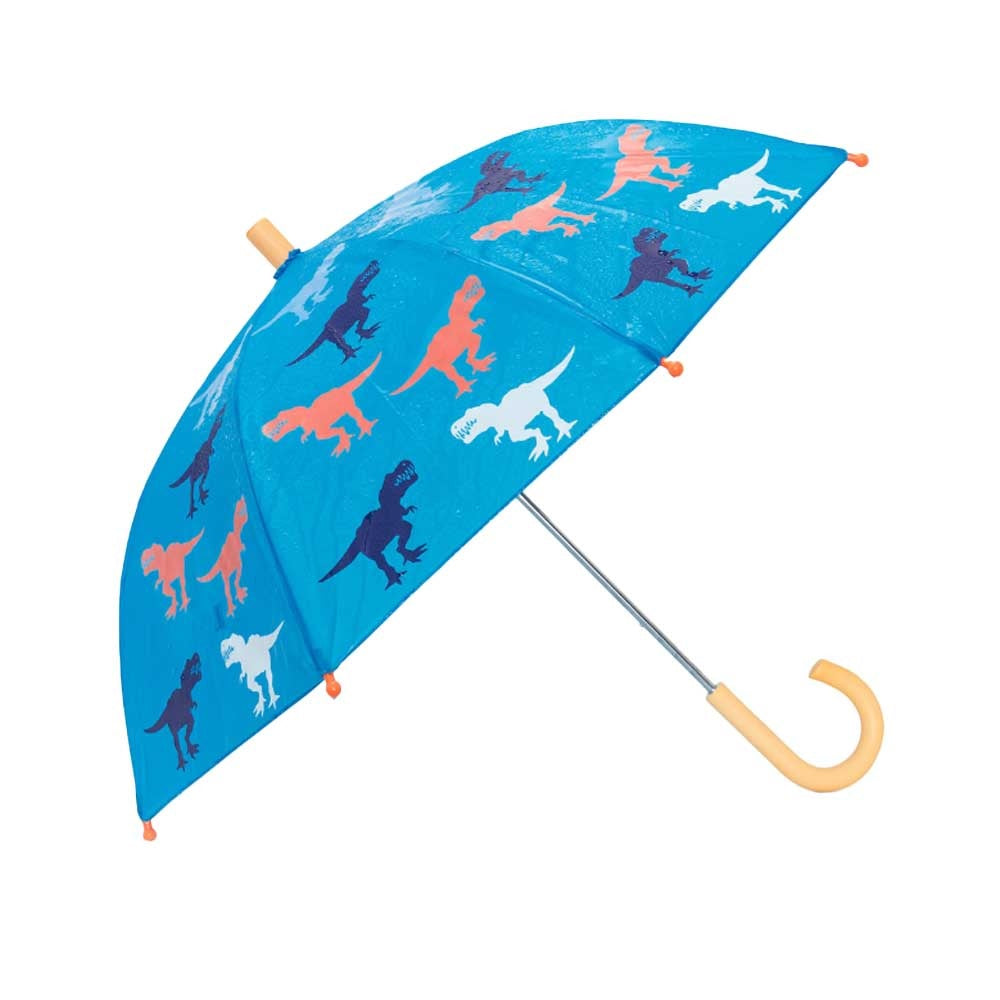 Hatley Colour Changing Umbrella (Giant T-Rex)-Apparel-Hatley-028014 GT-babyandme.ca