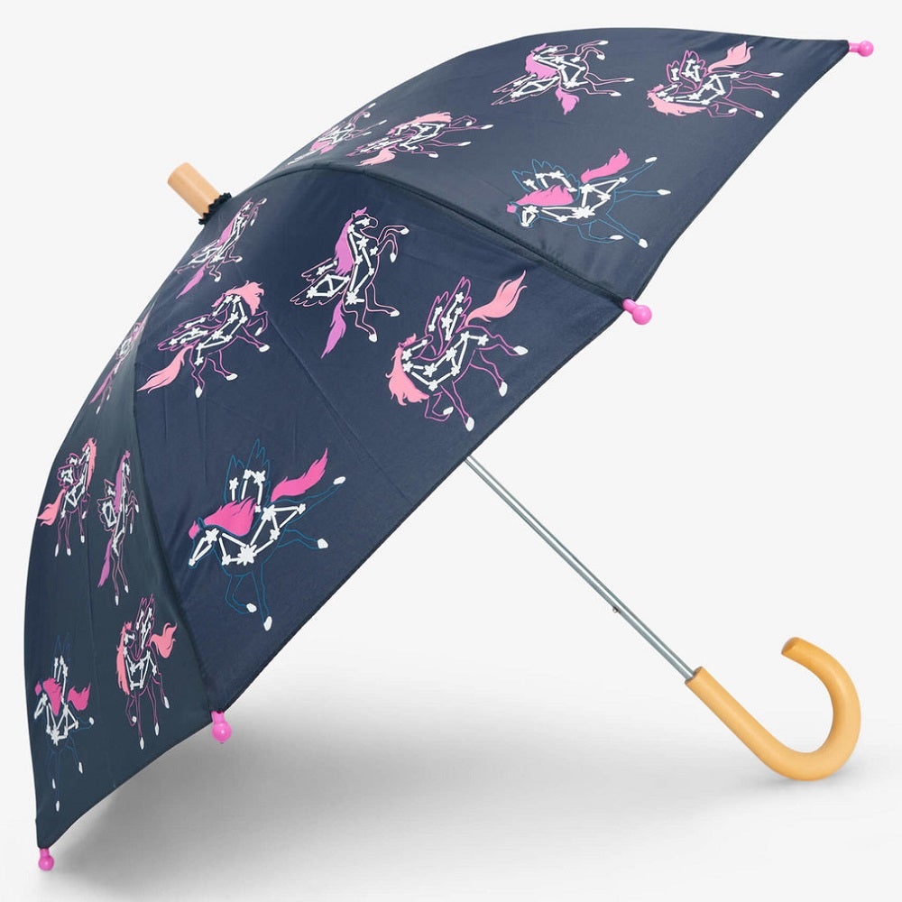 Hatley Colour Changing Umbrella (Pegasus Constellations)-Apparel-Hatley-028014 PC-babyandme.ca