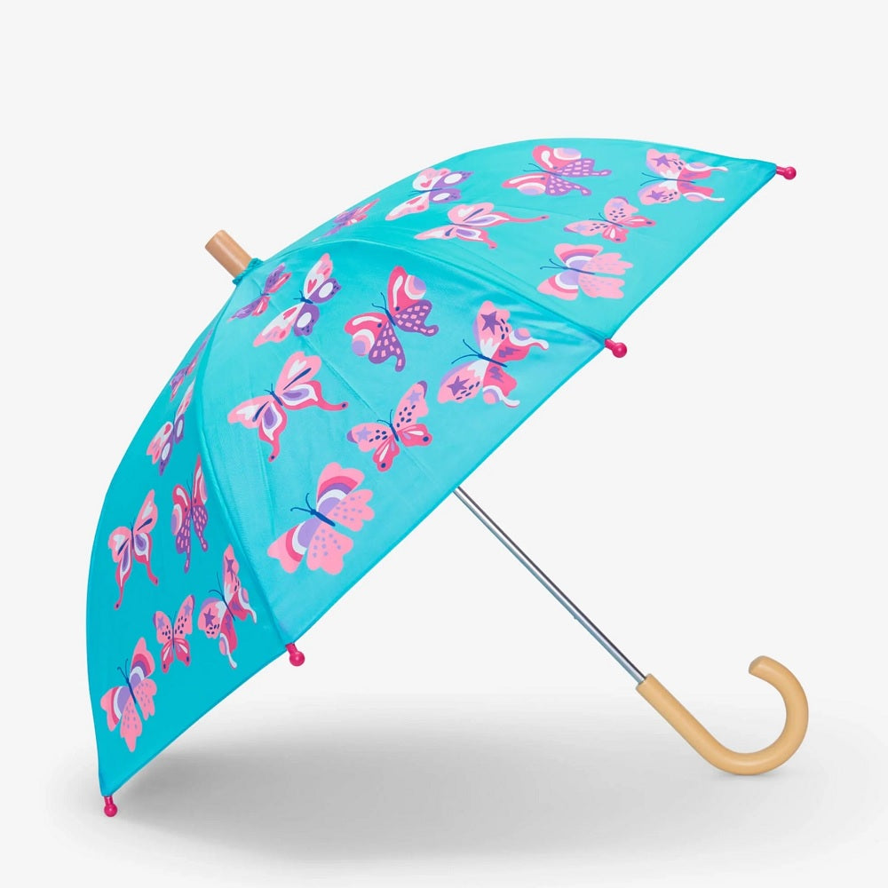 Hatley Umbrella (Doodle Butterflies)-Apparel-Hatley-028014 DB-babyandme.ca