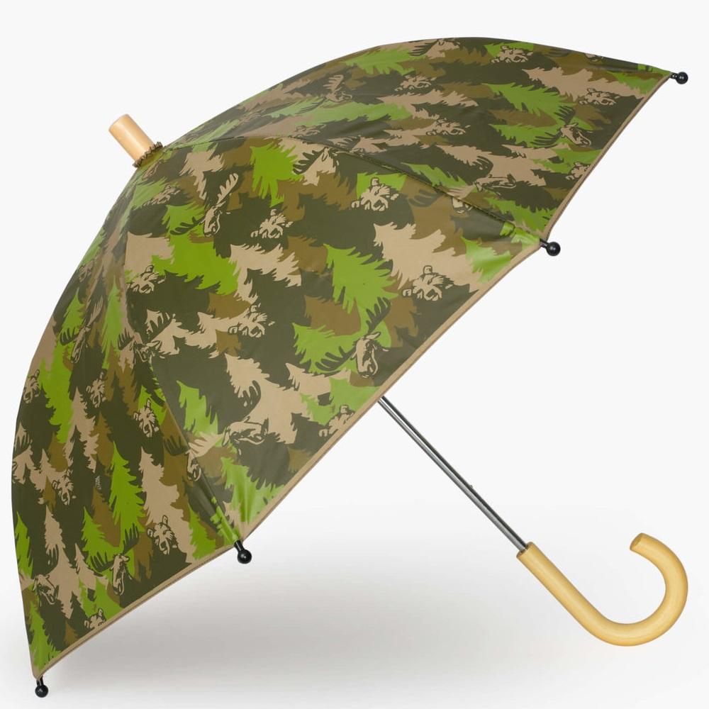 Hatley Umbrella (Forest Camo)-Apparel-Hatley-028014 FC-babyandme.ca