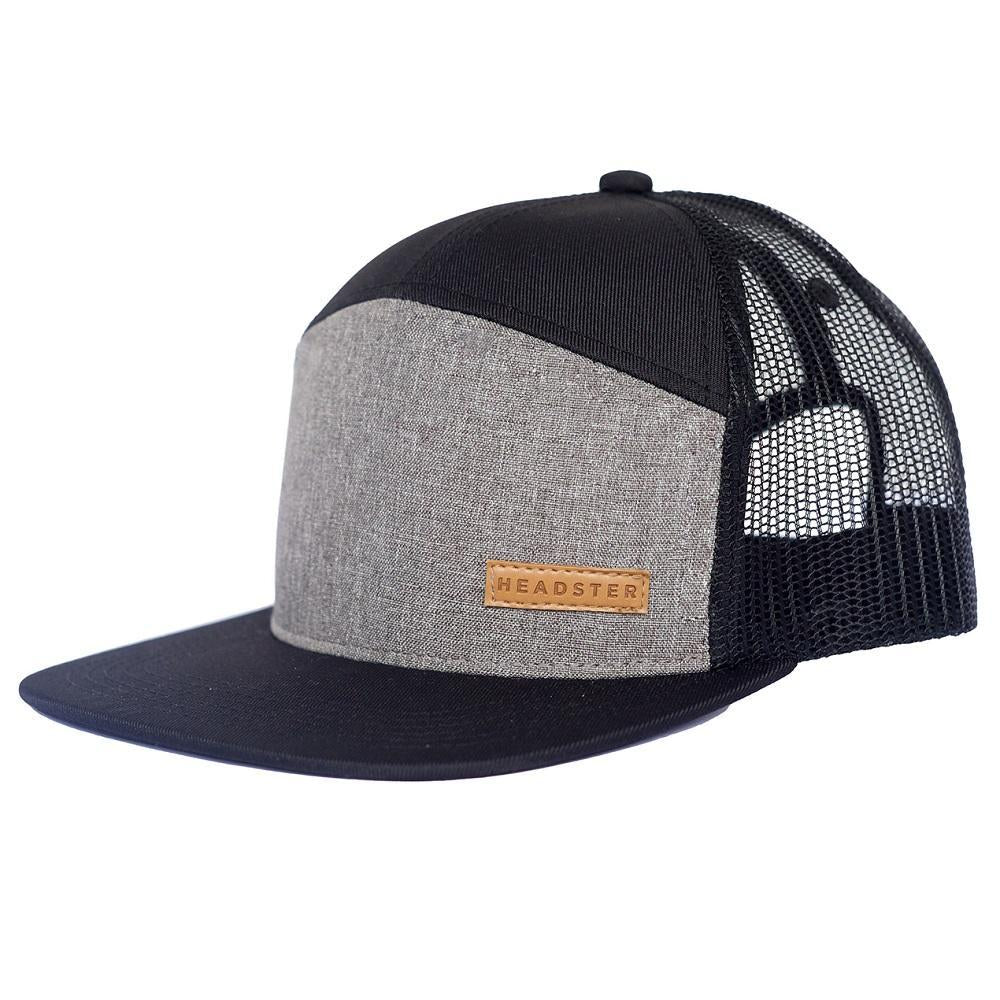 Headster Kids City Grey Snapback Cap-Apparel-Headster Kids--babyandme.ca