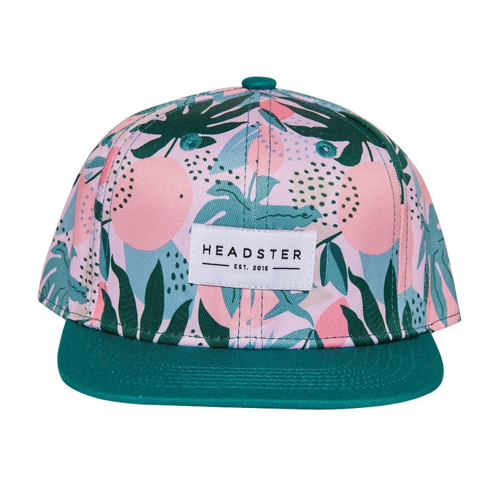 Headster Kids Coral Springs Pink Pearl Snapback Cap-Apparel-Headster Kids--babyandme.ca