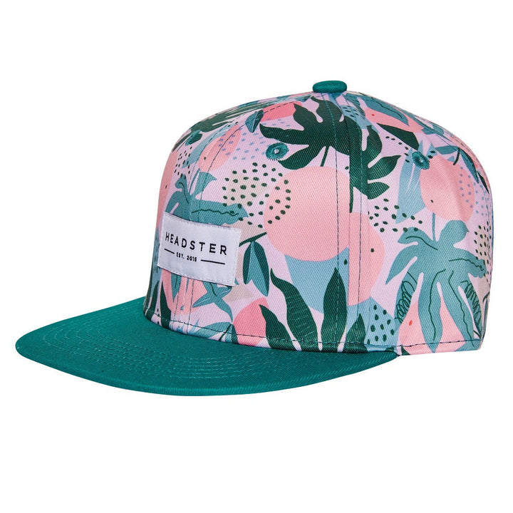 Headster Kids Coral Springs Pink Pearl Snapback Cap-Apparel-Headster Kids--babyandme.ca