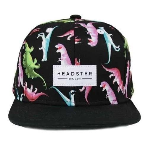 Headster Kids Dino Snapback Cap-Apparel-Headster Kids--babyandme.ca