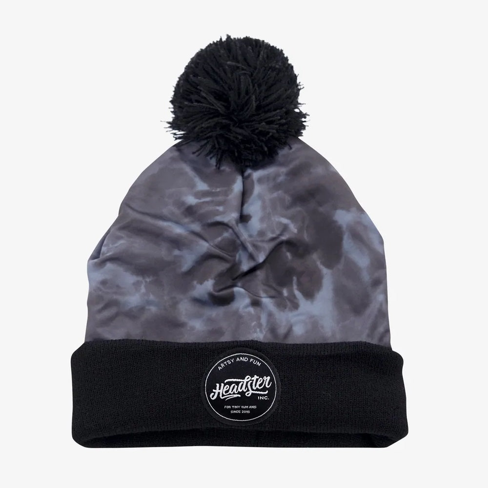 Headster Kids Jersey Toque (Tie Dye Black)-Apparel-Headster Kids--babyandme.ca