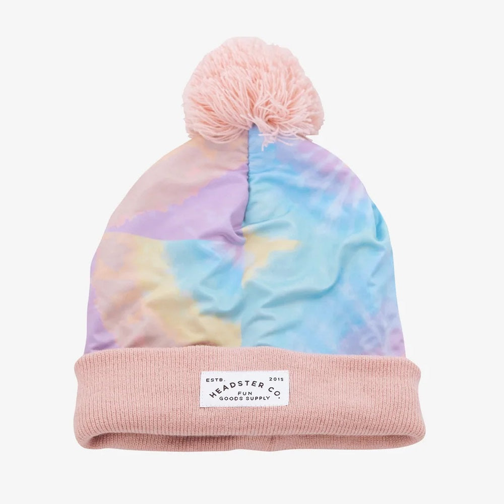 Headster Kids Jersey Toque (Tie Dye Pink)-Apparel-Headster Kids--babyandme.ca