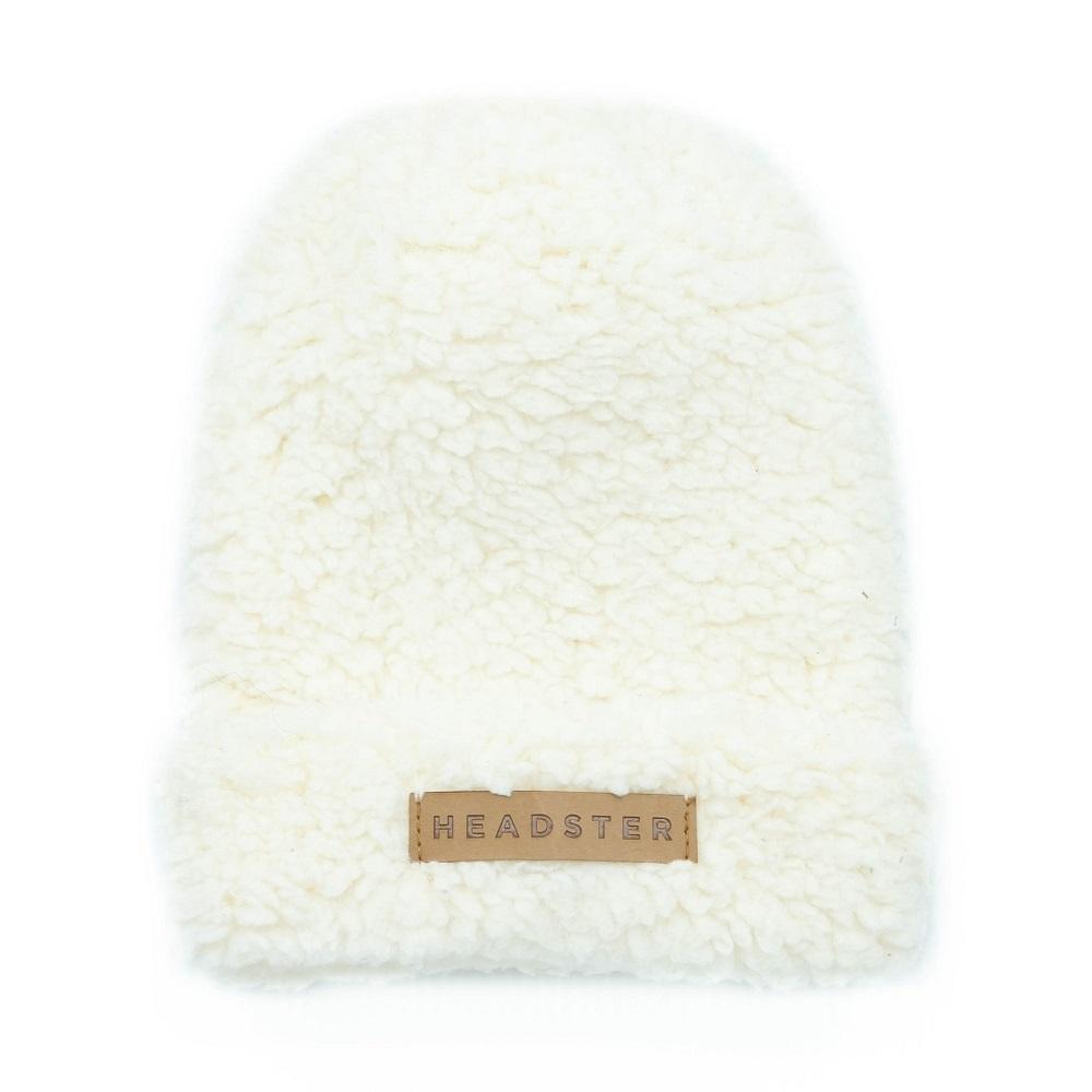 Headster Kids Sherpa Hat (Cream)-Apparel-Headster Kids--babyandme.ca
