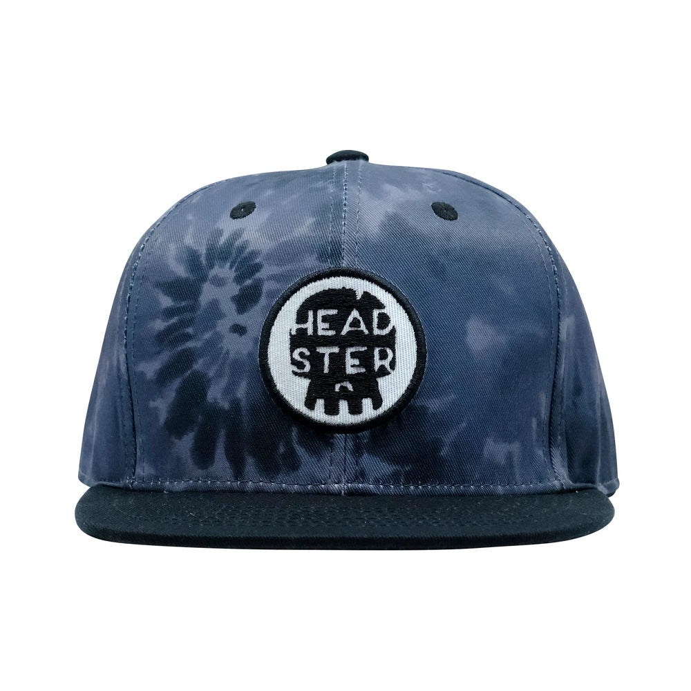 Headster Kids Tie Dye Black Snapback Cap-Apparel-Headster Kids--babyandme.ca