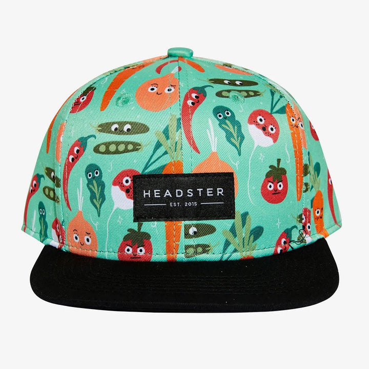 Headster Kids Veggie Snapback Cap-Apparel-Headster Kids--babyandme.ca
