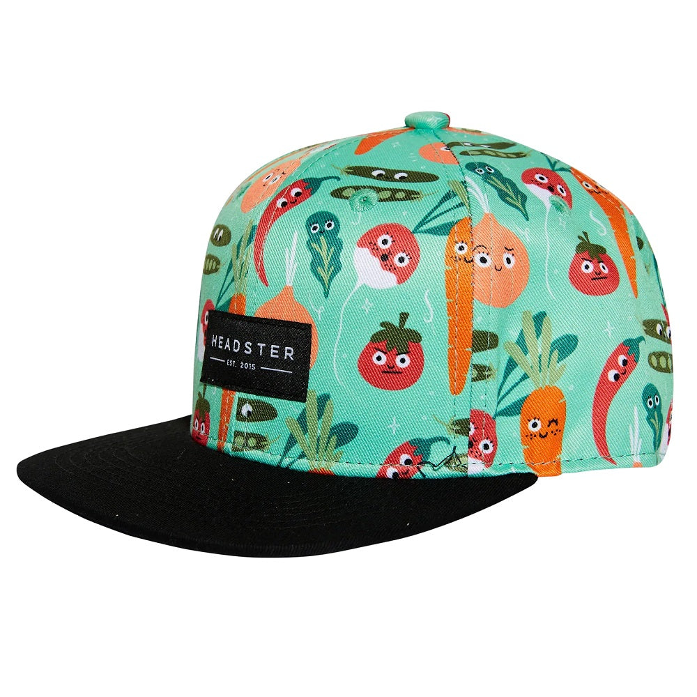 Headster Kids Veggie Snapback Cap-Apparel-Headster Kids--babyandme.ca