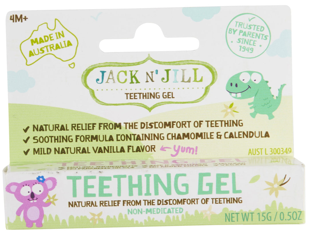 Jack N' Jill Natural Teething Gel (Vanilla)-Health-Jack N' Jill-031902 VAN-babyandme.ca