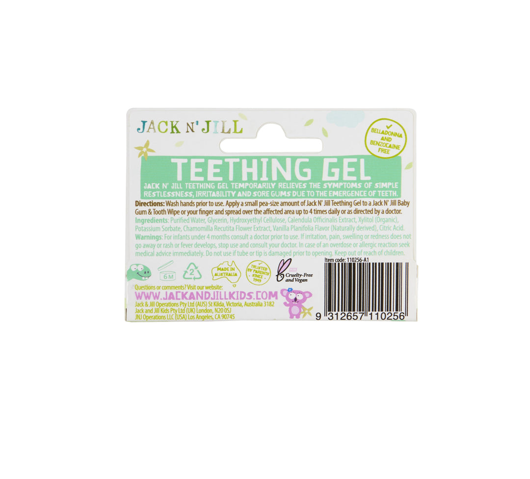 Jack N' Jill Natural Teething Gel (Vanilla)-Health-Jack N' Jill-031902 VAN-babyandme.ca