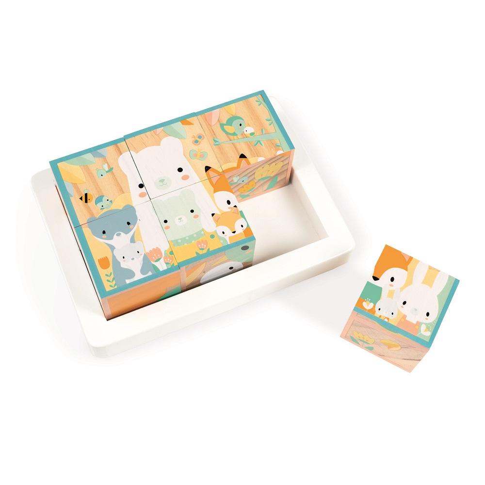 Janod 6 Block Tray-Toys & Learning-Janod-028555-babyandme.ca