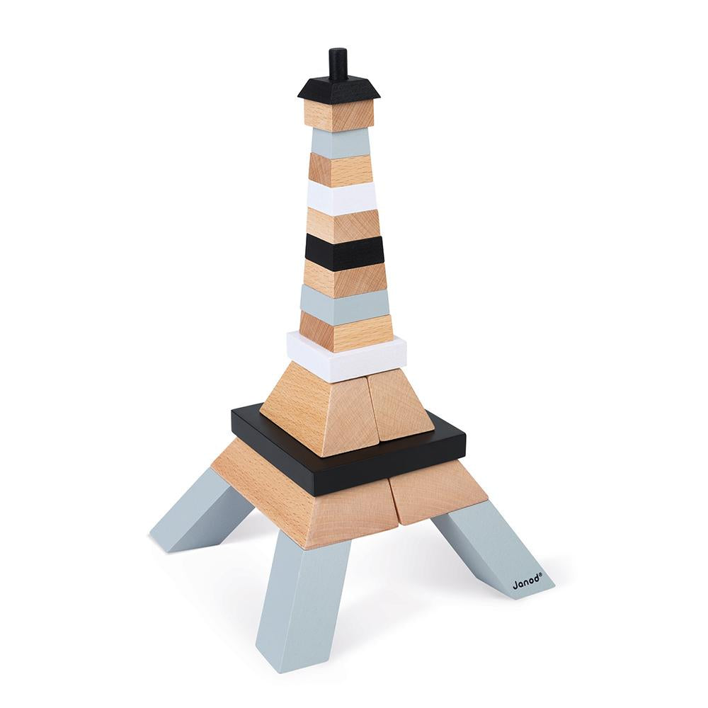 Janod Eiffel Tower Building Kit-Toys & Learning-Janod-028626-babyandme.ca