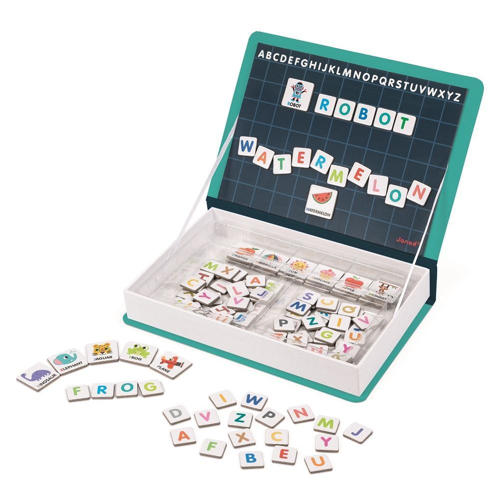 Janod Magnetibook (Alphabet - English)-Toys & Learning-Janod-007068 EN-babyandme.ca