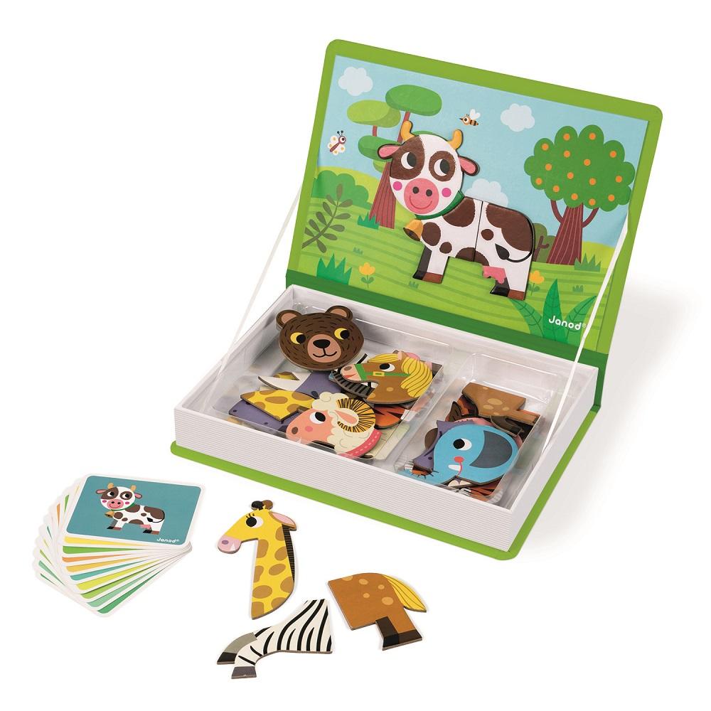 Janod Magnetibook (Animals)-Toys & Learning-Janod-007068 AN-babyandme.ca