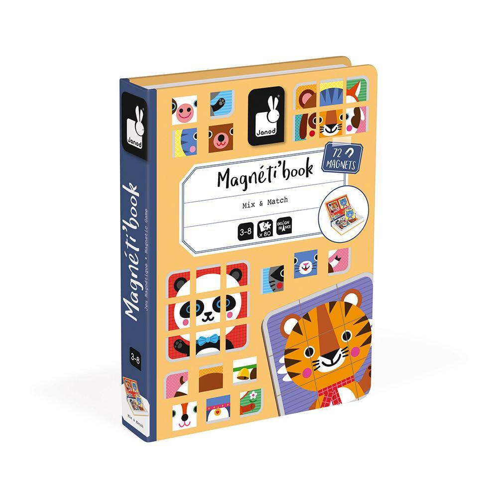 Janod Magnetibook (Mix & Match)-Toys & Learning-Janod-007068 MM-babyandme.ca