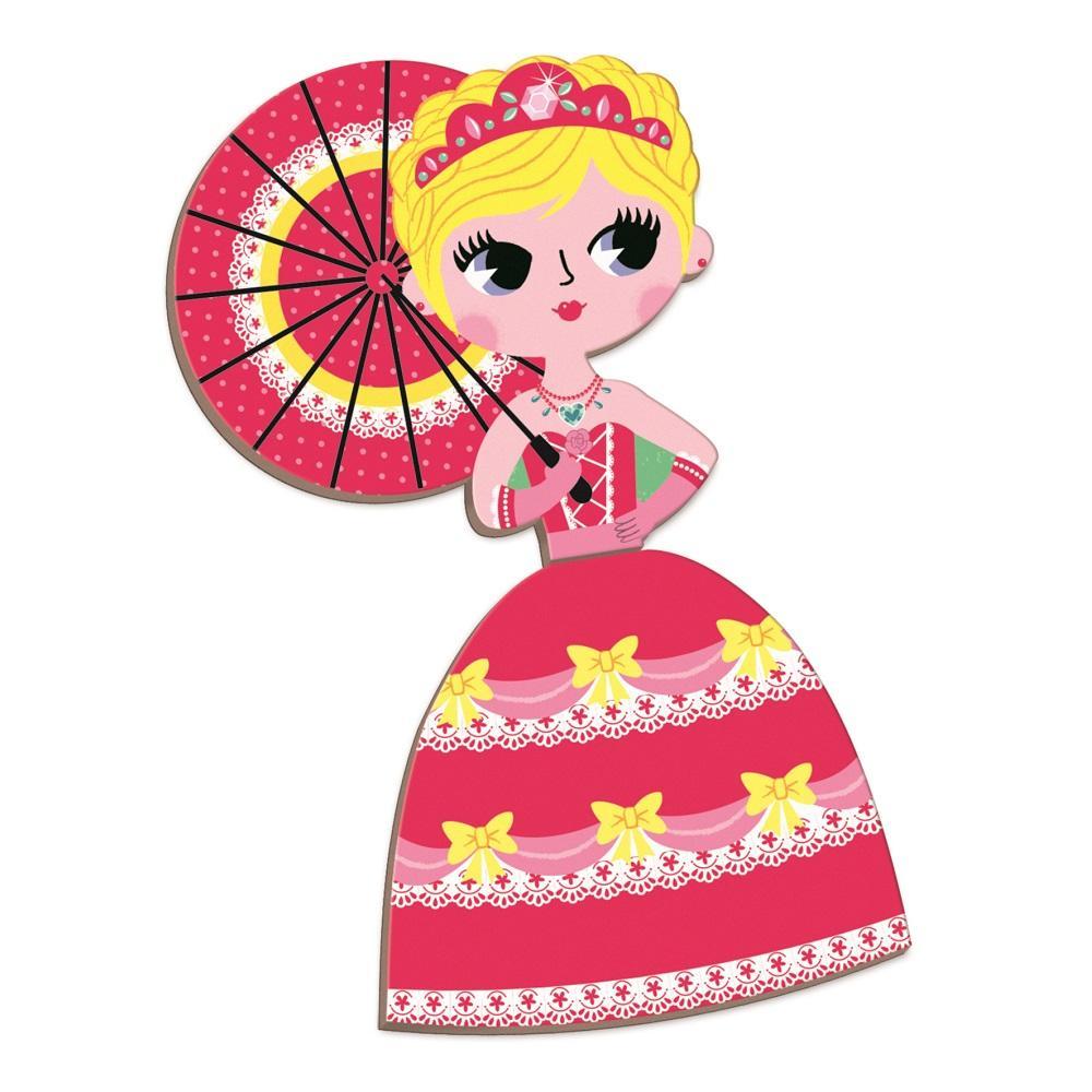 Janod Magnetibook (Princesses)-Toys & Learning-Janod-007068 PS-babyandme.ca