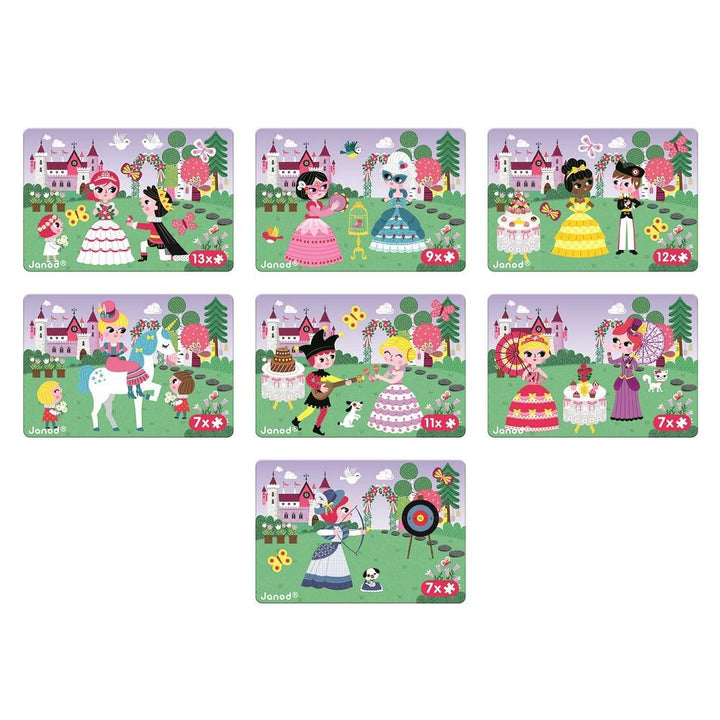 Janod Magnetibook (Princesses)-Toys & Learning-Janod-007068 PS-babyandme.ca
