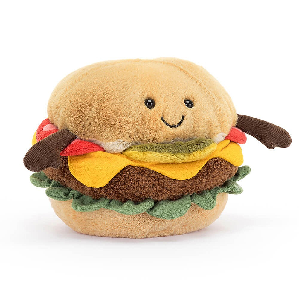 Jellycat Amuseable Burger-Toys & Learning-Jellycat-026297 BU-babyandme.ca