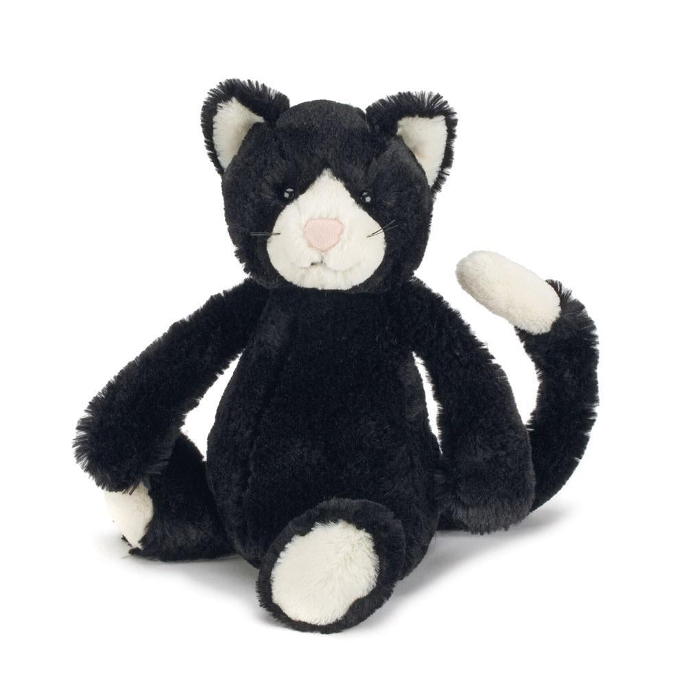 Jellycat Bashful Black & White Cat (Medium)-Toys & Learning-Jellycat-008175 KT-babyandme.ca