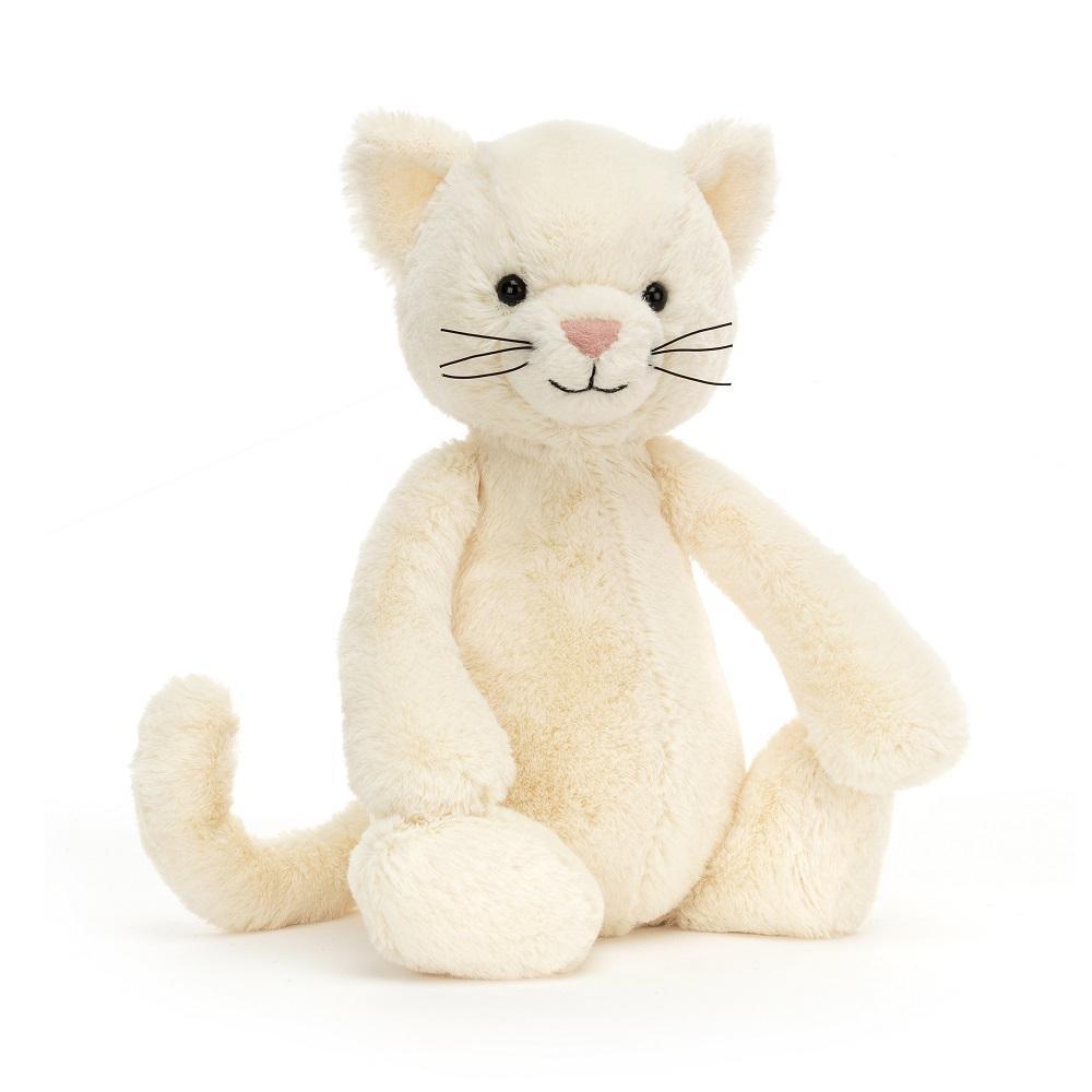 Jellycat Bashful Cream Kitten (Medium)-Toys & Learning-Jellycat-008175 CK-babyandme.ca