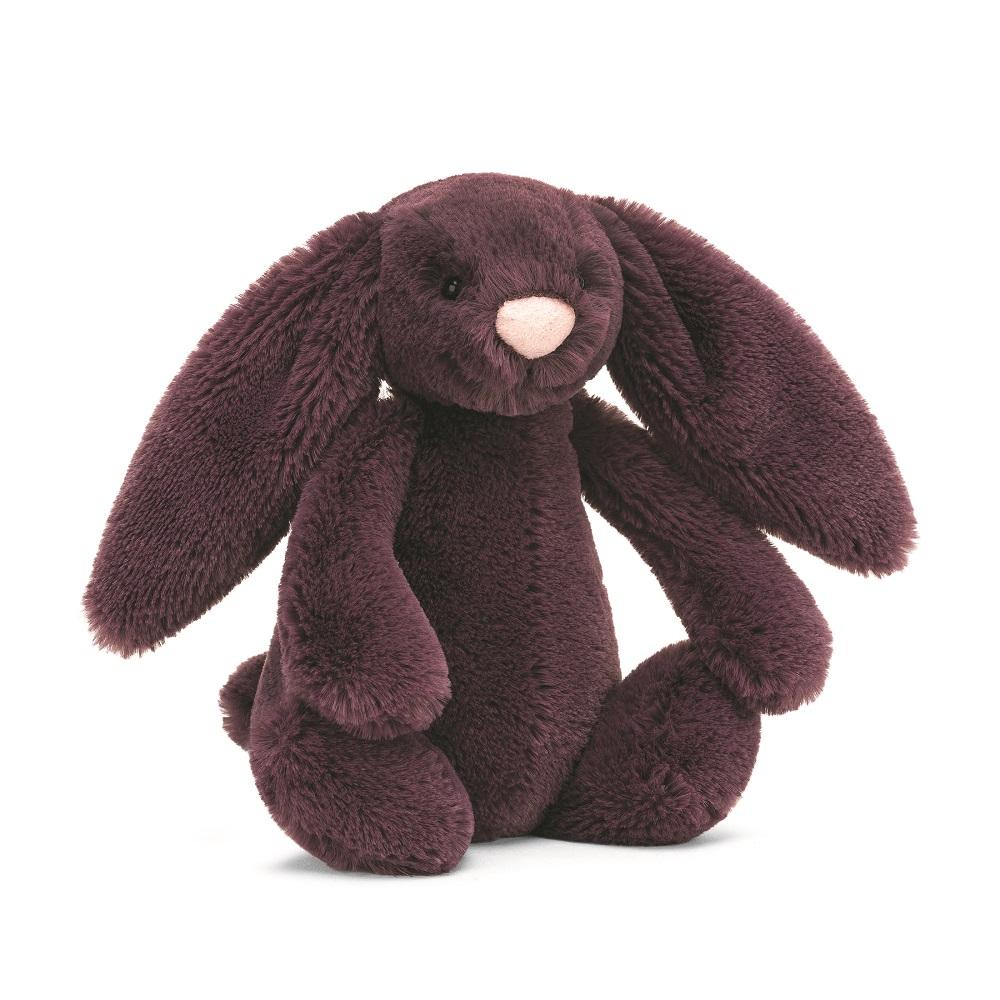 Jellycat Bashful Plum Bunny (Small)-Toys & Learning-Jellycat-009919 PL-babyandme.ca