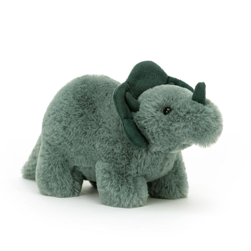 Jellycat Fossilly Triceratops (Mini)-Toys & Learning-Jellycat-030121 TC-babyandme.ca